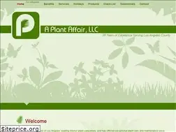 Sites similar to plantaffair.com
