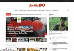 Sites similar to plantao190.com.br