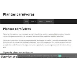 Sites similar to plantas-carnivoras.com