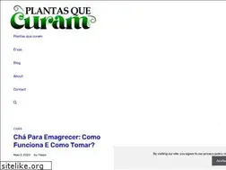 Sites similar to plantasquecuram.com.br
