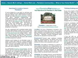 Sites similar to plantationflahomes.com