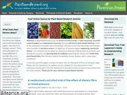 Sites similar to plantbasedresearch.org