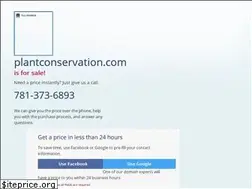Sites similar to plantconservation.com