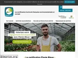 Sites similar to plantebleue.fr