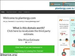 Sites similar to plantergy.com