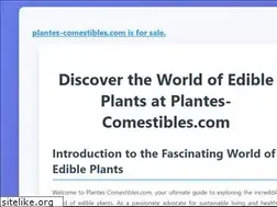 Sites similar to plantes-comestibles.com
