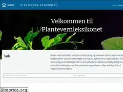Sites similar to plantevernleksikonet.no