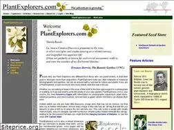 Sites similar to plantexplorers.com