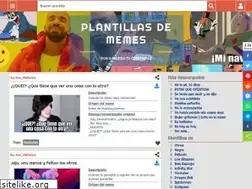 Sites similar to plantillasdememes.com