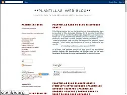 Sites similar to plantillaswebblog.blogspot.com