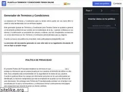 Sites similar to plantillaterminosycondicionestiendaonline.com
