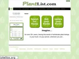 Sites similar to plantlist.com