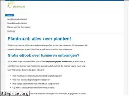 Sites similar to plantnu.nl