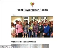 Sites similar to plantpoweredforhealth.com