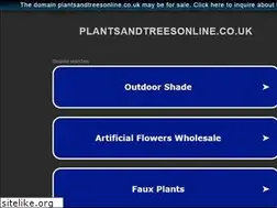 Sites similar to plantsandtreesonline.co.uk