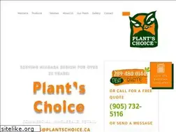 Sites similar to plantschoice.ca