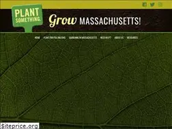 Sites similar to plantsomethingma.org