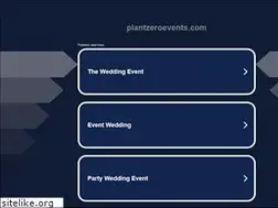 Sites similar to plantzeroevents.com