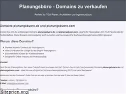 Sites similar to planungsbuero.de
