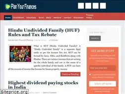 Sites similar to planyourfinances.in