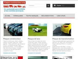 Sites similar to plaque-constructeur.org