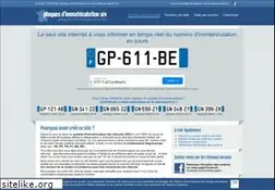 Sites similar to plaques-immatriculation.info