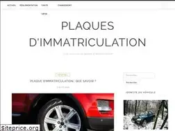 Sites similar to plaques-immatriculation.org