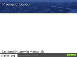 Sites similar to plaquesoflondon.co.uk