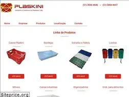 Sites similar to plaskini.com.br