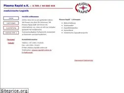 Sites similar to plasma-rapid.de