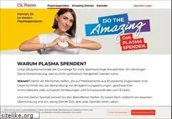 Sites similar to plasma-spenden.de