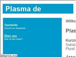 Sites similar to plasma.de-index.net