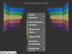 Sites similar to plasticbombrecords.de
