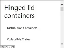 Sites similar to plasticboxes.de