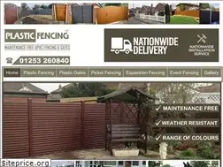 Sites similar to plasticfencinguk.co.uk