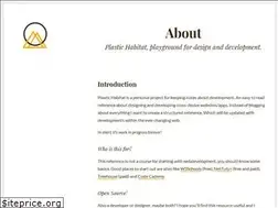 Sites similar to plastichabitat.com