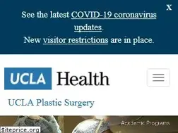 Sites similar to plasticsurgery.ucla.edu