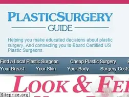 Sites similar to plasticsurgeryguide.com