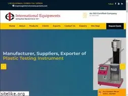 Sites similar to plastictestingequipment.com
