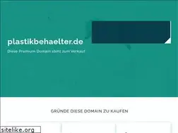 Sites similar to plastikbehaelter.de