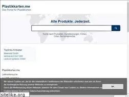 Sites similar to plastikkarten.me