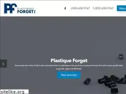 Sites similar to plastiquesforget.com