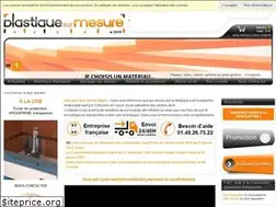 Sites similar to plastiquesurmesure.com
