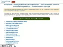Sites similar to plastische-chirurgie-amberg.de