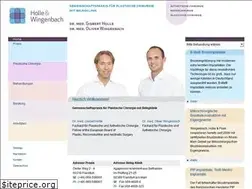 Sites similar to plastische-chirurgie-ffm.de