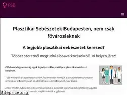 Sites similar to plasztikai-sebesz-budapest.hu