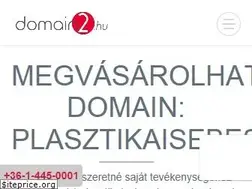 Sites similar to plasztikaisebeszkereso.hu