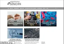 Sites similar to plataformasinc.es