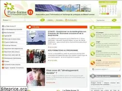 Sites similar to plate-forme21.fr
