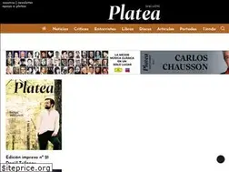 Sites similar to plateamagazine.com